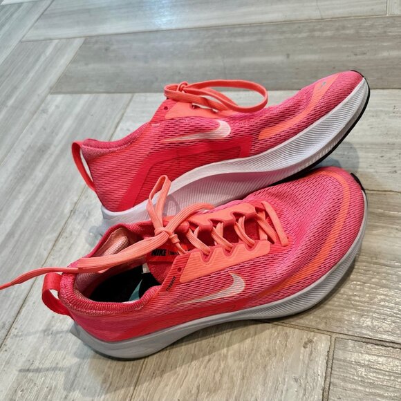 Nike Zoom Fly 4 Size 8 Racer PINK - Picture 6 of 8